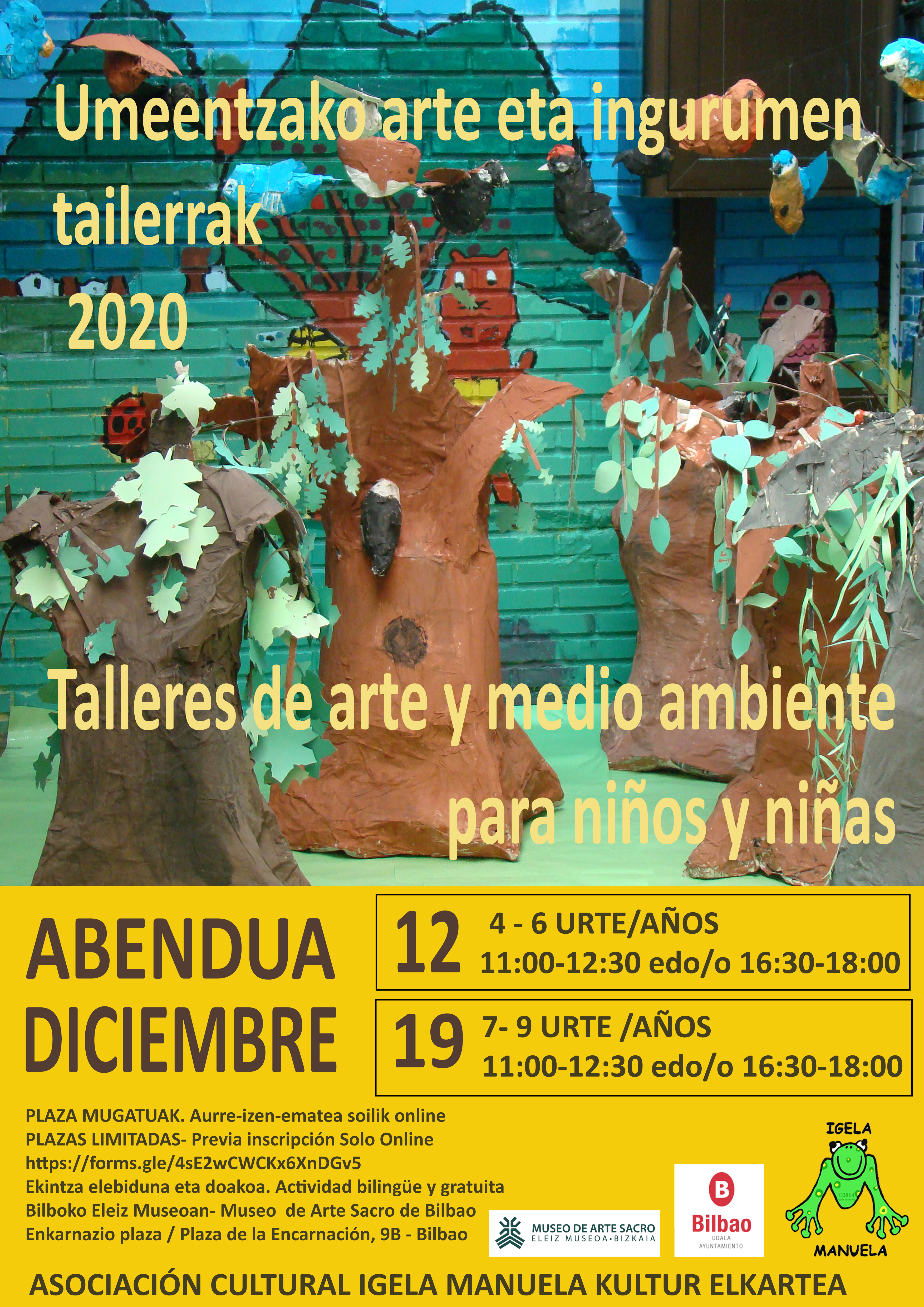 Arte eta ingurumen tailerrak 2020